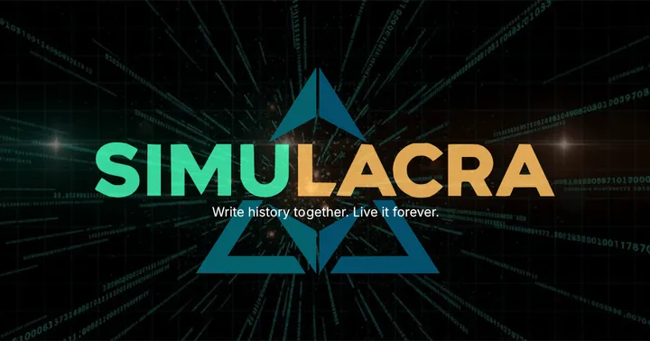 Hero image for Writing History on Chain: Announcing SIMULACRA: Genesis
